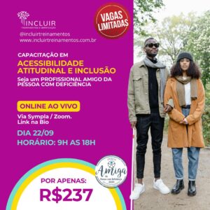 Capacitação em Acessibilidade Atitudinal e Inclusão